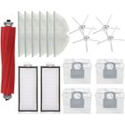 NOVAGO Accessoires pour aspirateur robot Roborock Q7 Max (lot de 17 pièces).