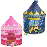 CUBBY Tente pour enfant en forme de château       Bleu