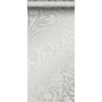 Origin Wallcoverings papier peint fleurs gris - 53 cm x 10,05 m - 346636