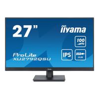  - iiyama - iiyama ProLite XU2792QSU-B6 - Écran LED - 27" - 2560 x 1440 WQHD   100 Hz - IPS - 250 cd/m² - 1300:1 - 0.4 ms - HDMI, D