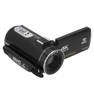 CAMÉSCOPE NUMÉRIQUE UN-Caméra vidéo Ultra HD 4K 3 pouces, caméscope po
