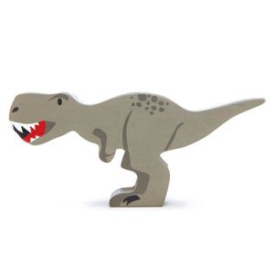 FIGURINE - PERSONNAGE Figurine en bois Tyrannosaure Rex de Tender Leaf Toys - Dinosaure de 15 cm