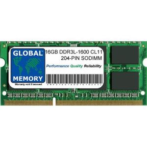 MÉMOIRE RAM 16Go DDR3L 1600MHz PC3L-12800 204-PIN SODIMM MÉMOI