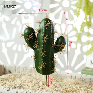FLEUR ARTIFICIELLE Plantes - Composition florale,Faux Cactus artificiel Miniature,paysage de désert,vif,chambre à coucher,Simulation de [A585621453]