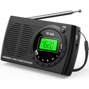 RADIO CD CASSETTE Radio Portable FM/AM (MW)/SW OLOKDYIZ - Antenne Té