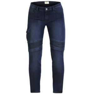 VETEMENT BAS Broger Ohio Lady Raw Navy Motorcycle Jeans D24-30