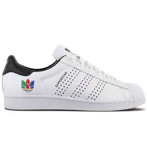 BASKET Sneakers Baskets Chaussures de sport Hommes adidas Originals Superstar - Blanc Noir FW5388