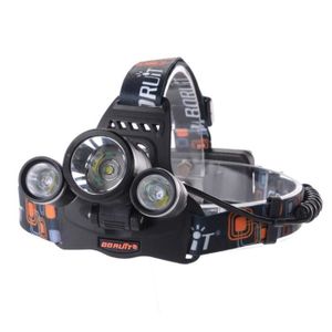 Torche LED rechargeable USB-C, ou piles, 2500 lumens