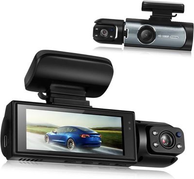 Caméra De Recul Pour Voiture Caméra Avant Et Arrière Dashcam, Caméra De Recul Caméra De Tableau De Bord Caméra De Tableau De[h996]