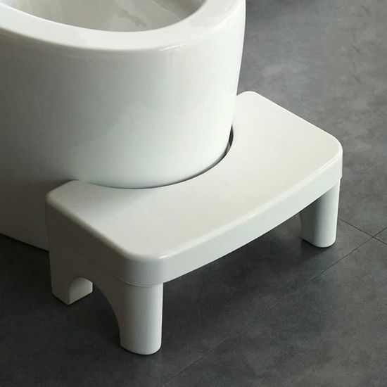 Marchepied WC Physiologique Pour Adulte – Tabouret Toilette Squatty, Antidérapant, Robuste, Soulage Le Dos Et Favorise Une Meilleure Évacuation