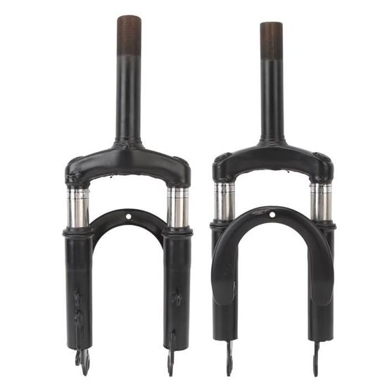 Fourche Avant Hydraulique Intégrée Pour Vélo électrique 14/16 Pouces – Amortisseur Suspension En Métal Noir, Compatible 200/250/290/315 Mm