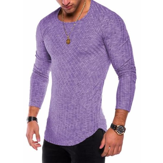 T-shirt Hampton pour homme en violet