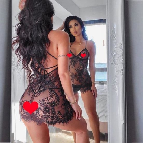 Femme nue nuisette best sale
