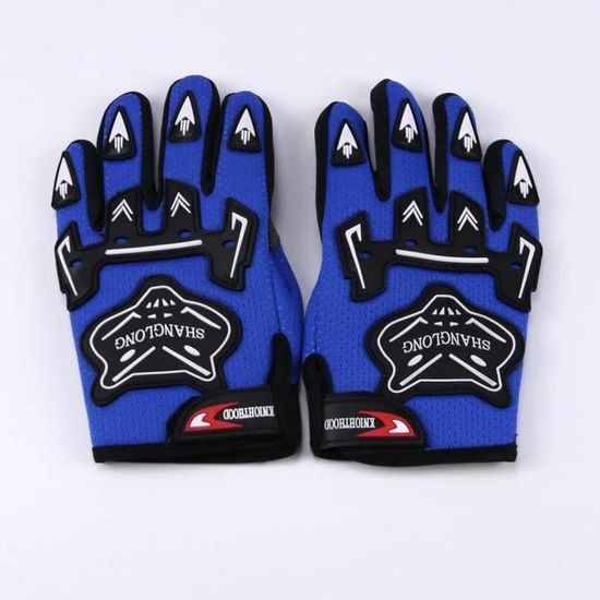 Gants Moto Enfant NGHSDO - Taille M Rose - Protection Motocross/Vélo - Écran Tactile