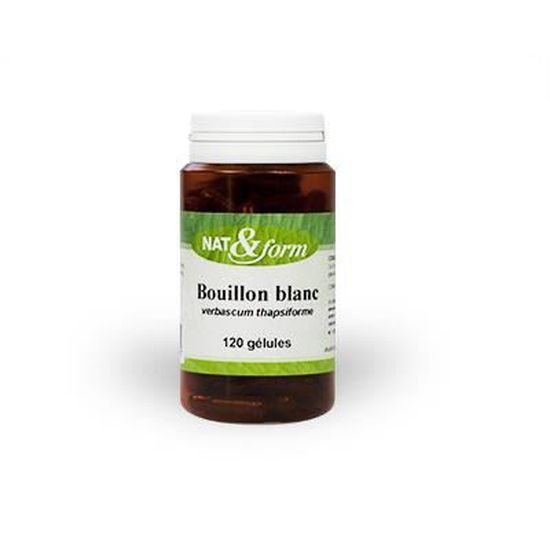 Bouillon Blanc 120 Gélules Nat Et Form Atla... Cdiscount Au quotidien
