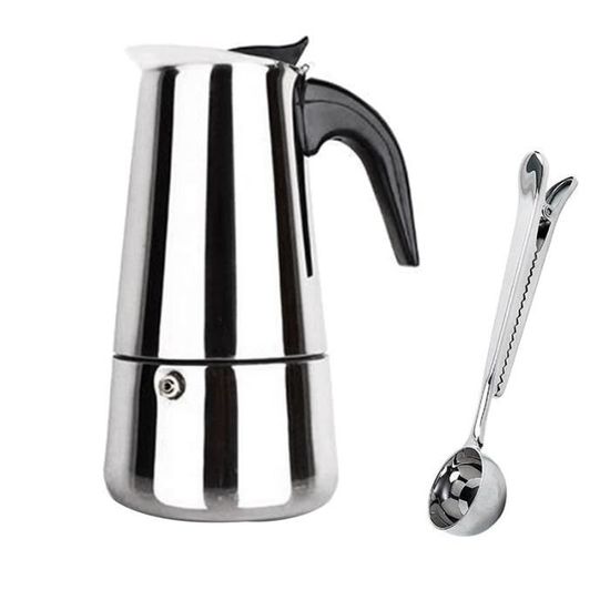 Cafetière En Acier Inoxydable Avec Percolateur Pour 9 Tasses (1,2 L