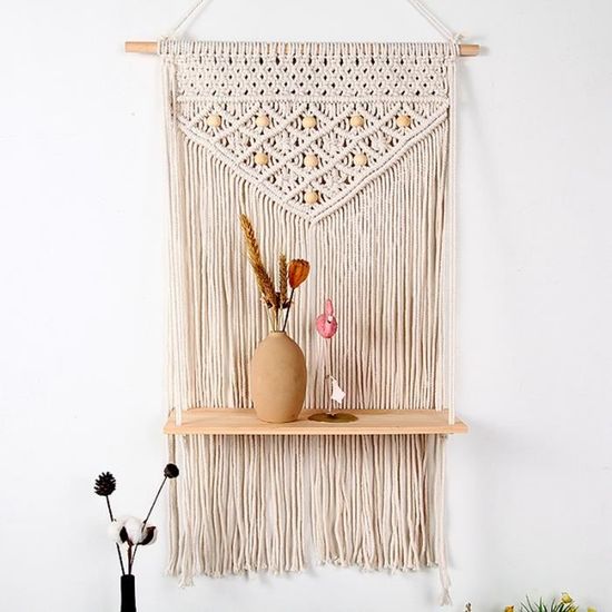Tapisserie murale bohème macramé - Boutique Macramé