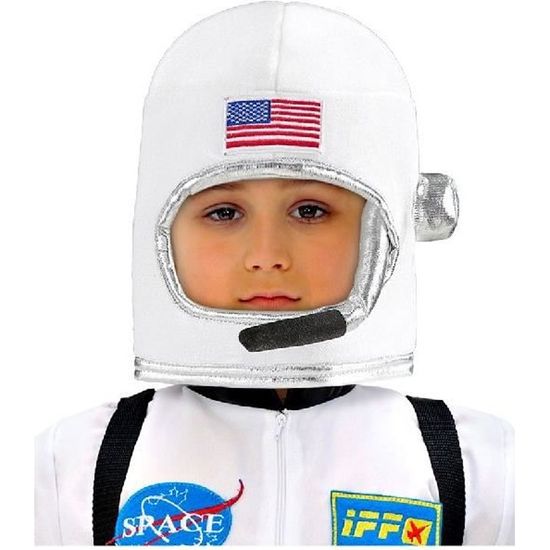 Casque cosmonaute tissu - Taille enfant U - Cdiscount Jeux - Jouets