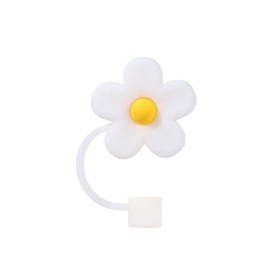 Cover Paille Réutilisable 10 Bouchons Pailles Silicone - 10mm