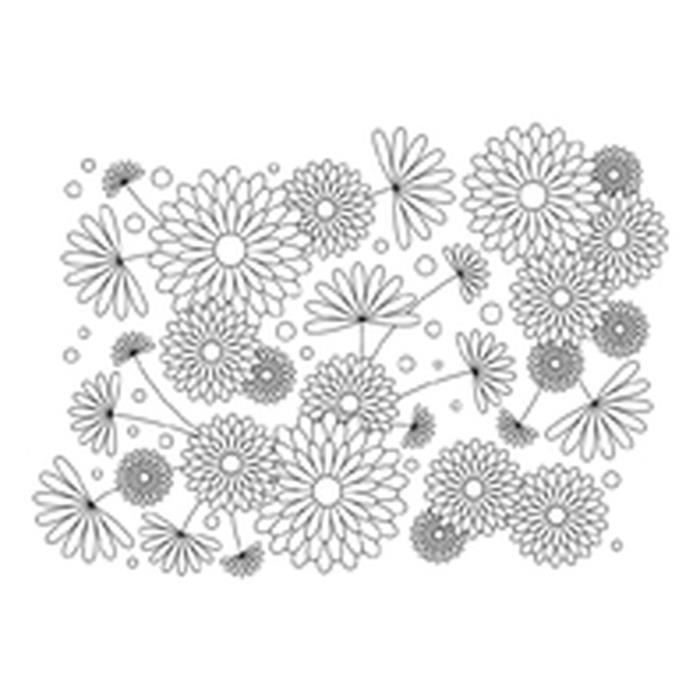 Tampon en bois - Freedom fleur - Artémio Non Pertinent