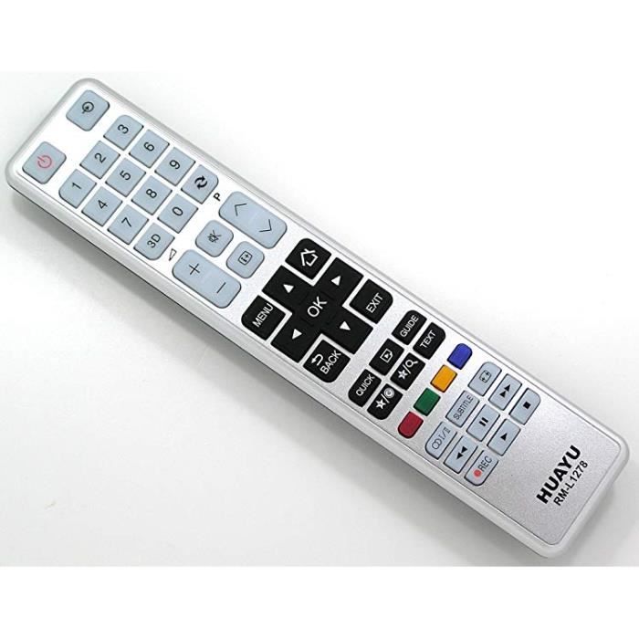 Télécommande de remplacement pour Toshiba CT-8040 CT8040 75038887 LCD LED 3D TV téléviseur L1278
