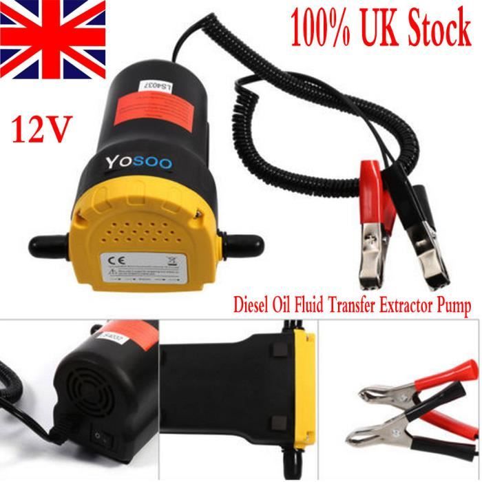 12 V Pompe à Vidange d’Huile Pompe d’Aspiration Electrique Professionnelle