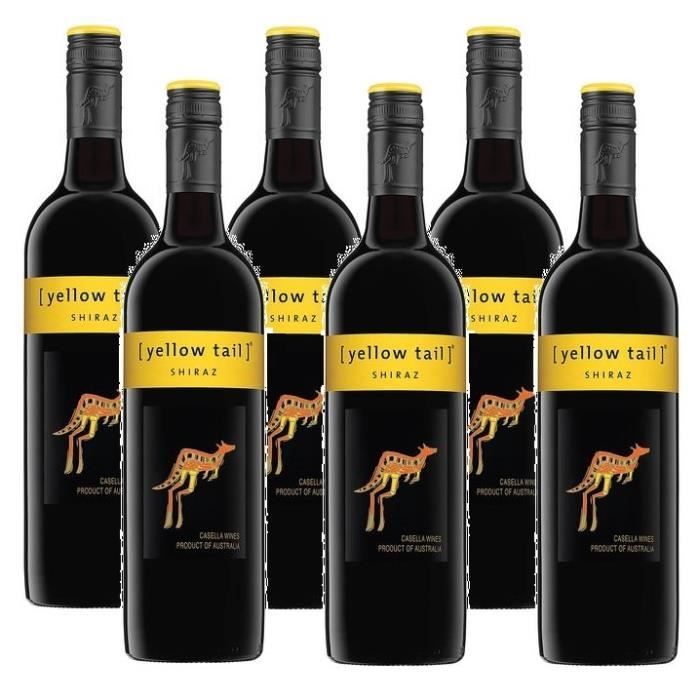 Yellow Tail Shiraz Vin Rouge 6 x 0,75l