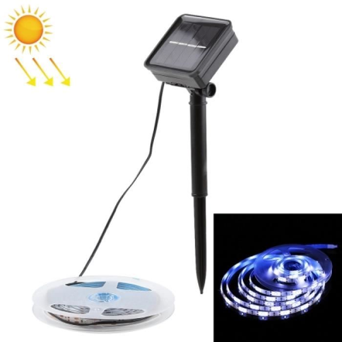 Bande Led - Ruban Led - Bande de corde à LED solaire étanche IP65
