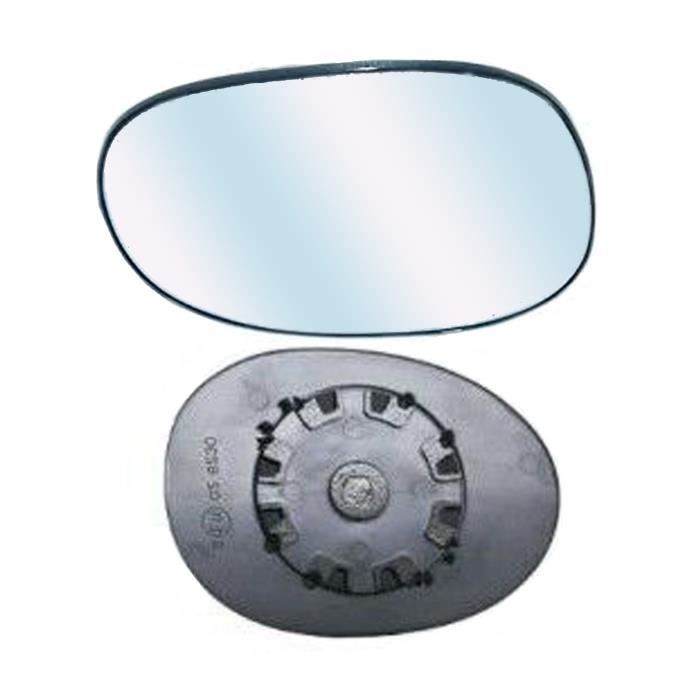 Miroir Glace asphérique Dégivrant Rétroviseur gauche pour CITROEN C2 de 2003 à 2007
