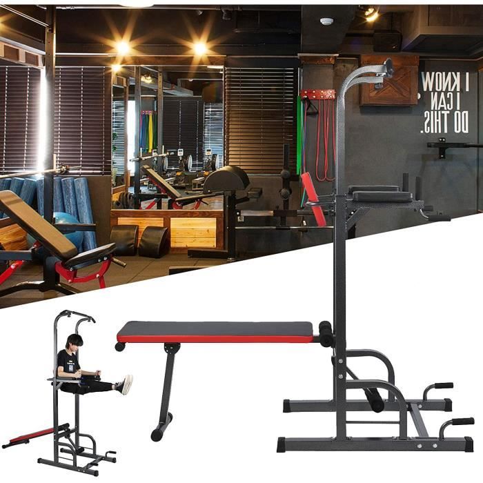 DIP STATION Tower Station de Musculation pour la Maison Les appareils de Musculation Les appareils de Fitness Barre de Traction411