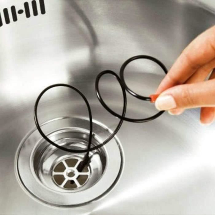 Furet Flexible Déboucheur de Canalisation-Déboucheur EvierBaignoireDoucheLavabo Nettoyeur Canalisation 26
