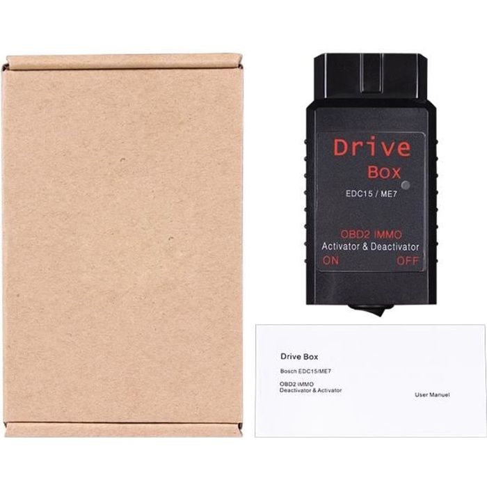 Désactivateur IMMO pour VAG Drive Box, OBD2, EDC15-ME7, pour moteurs Diesel-essence, camion, outil de Diagnos Black