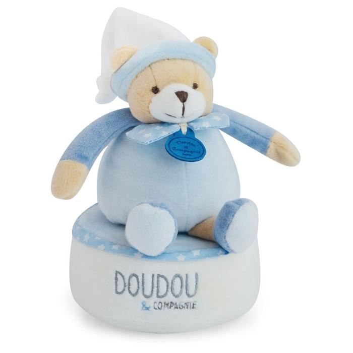 DOUDOU ET COMPAGNIE Cerise et Petit Chou - Boîte à musique Ours Petit Chou