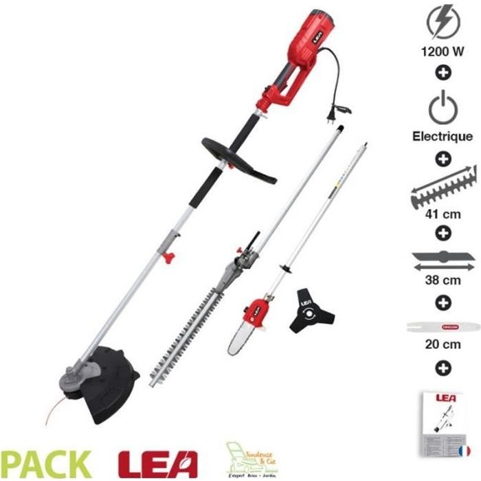 Outil électrique multifonction pour jardin 4 en 1 1200W LEA LE23120DP
