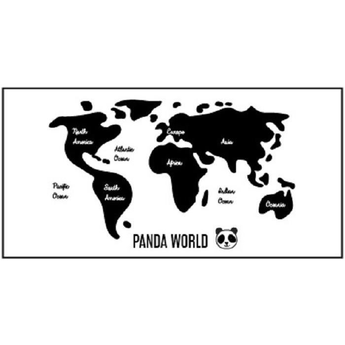 TODAY Tapis 100% coton Map - 60x120 cm