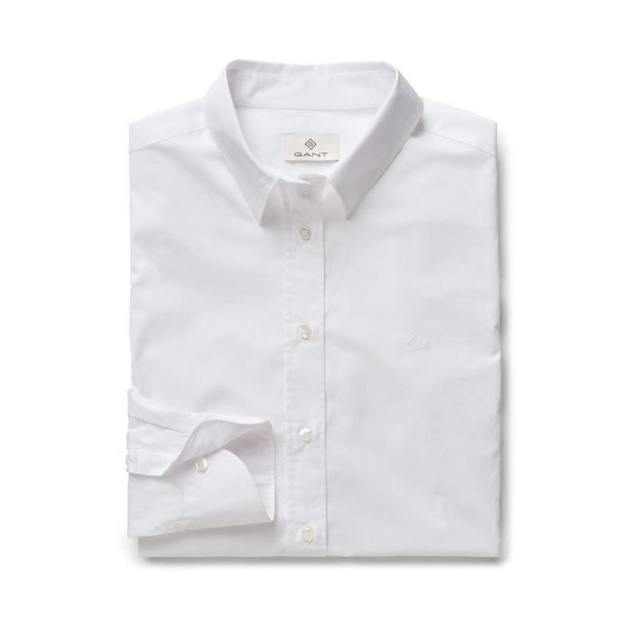 Gant Chemise Blanc Femme 4350022-110
