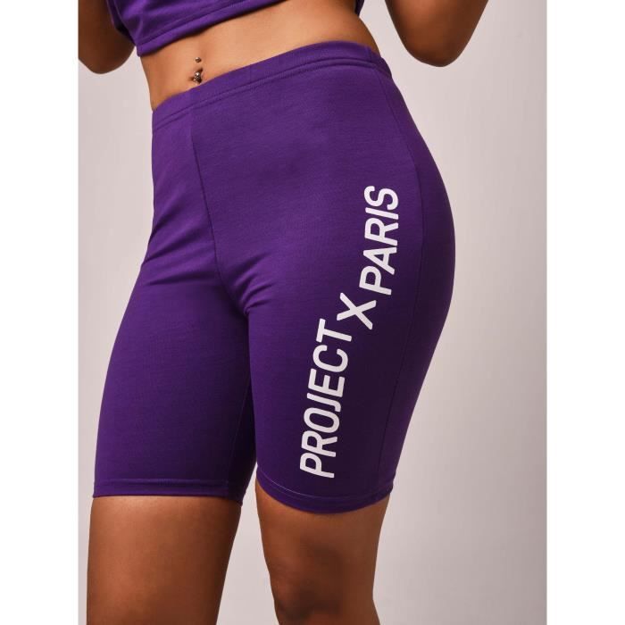 PROJECT X PARIS - Short cycliste logo - Femme