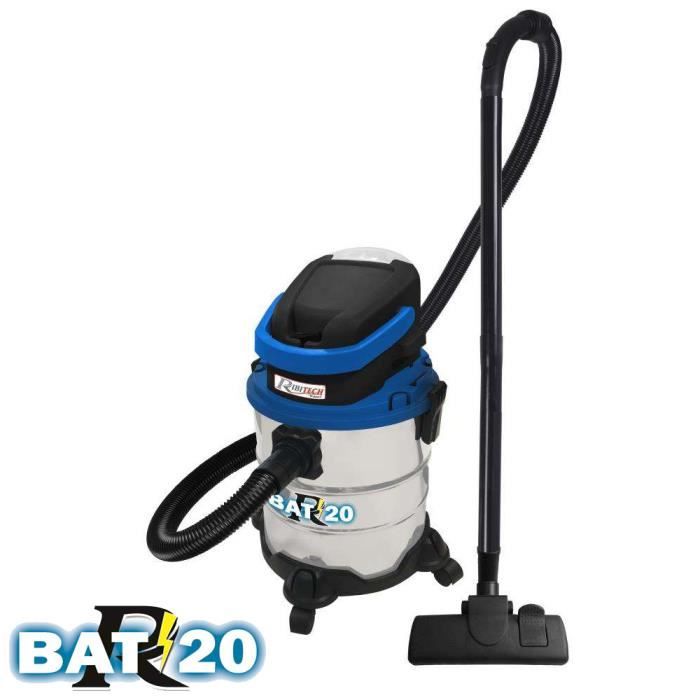 Aspirateur 4 en 1 - Sans batterie ni chargeur - PRBAT20-ASP20SB - RIBITECH