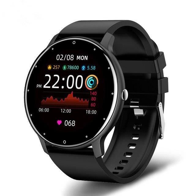 RUMOCOVO® Montre connectée pour Xiaomi,bracelet pour hommes, moniteur d'activité physique,de fréquence cardiaque,4204 - Noir