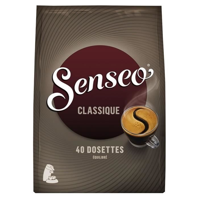 LOT DE 8 - SENSEO : 40 Dosettes de café classique