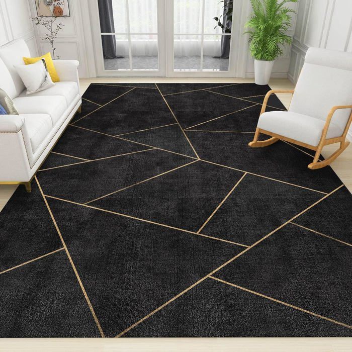 Tapis n°426 Lignes ondulées modernes