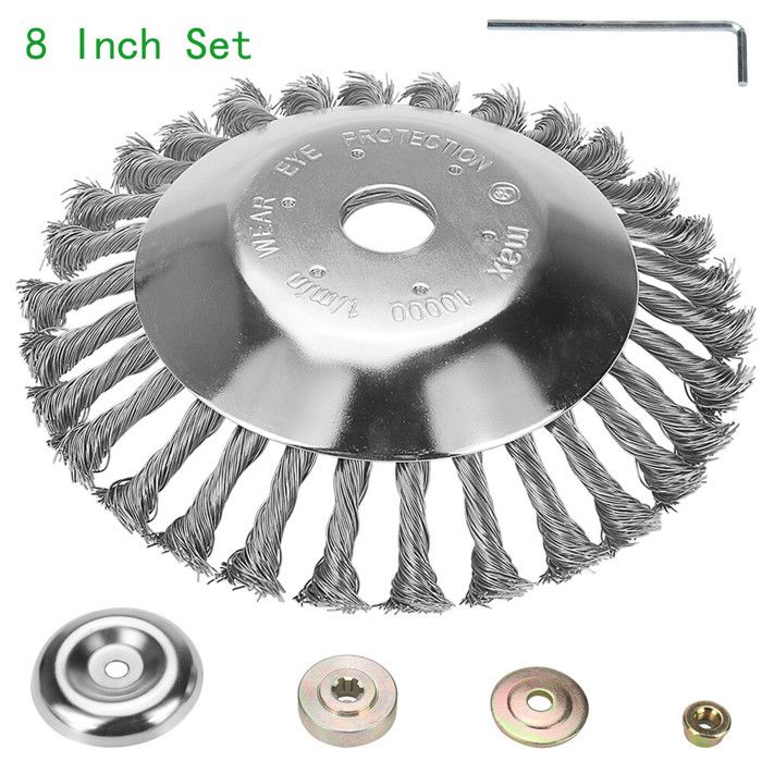 Roue De Desserrage Tondeuse 9 Dents - 26 Mm - Multifonction Désherbage/ameublissement Sol - Métal Durable