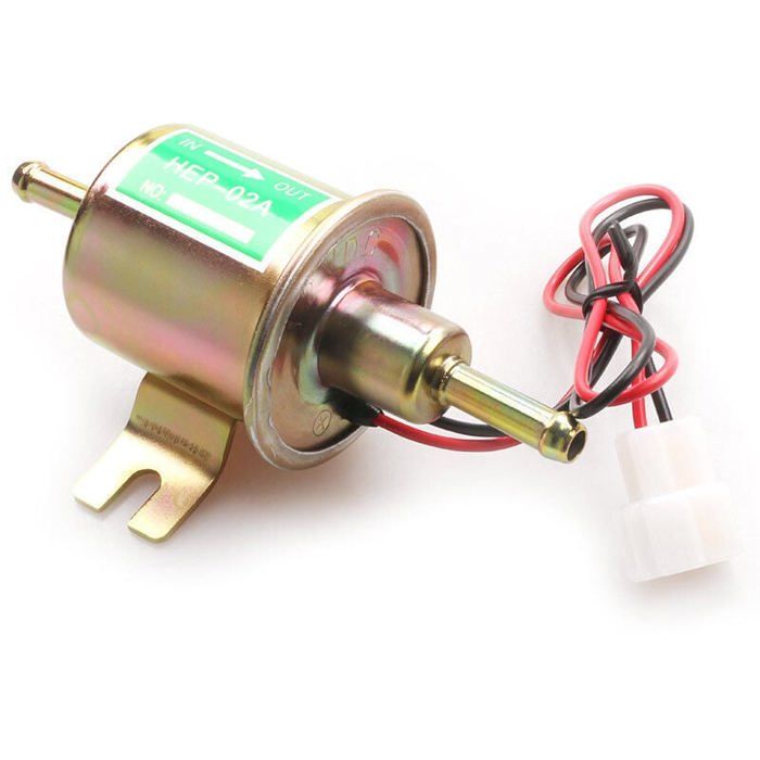 Pompe à Carburant électrique Externe 12V 5 Bar 150L/h - Remplacement OEM 0580464075, Alliage Aluminium