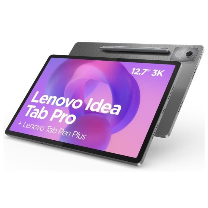 Tablette tactile LENOVO Idea Tab Pro 127 3K LTPS 8 Go RAM Stockage 128 Go Grey Stylet
