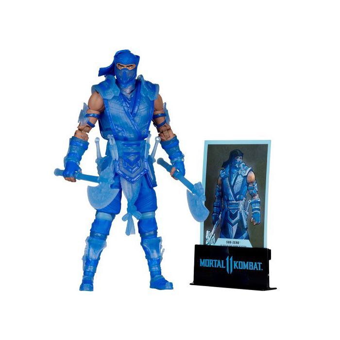 Figurine articulée - MCFARLANE - Sub-Zero (édition phosphorescente Gold) - 7 - Phosphorescente - 22 articulations