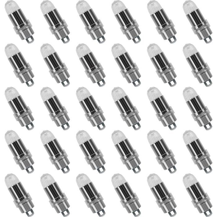 30PCS LED Ballons Lampes Lumineuses Blanc Chaud pour Lanterne Papier Décoration Mariage Fête [Classe énergétique A+]-TREETALK