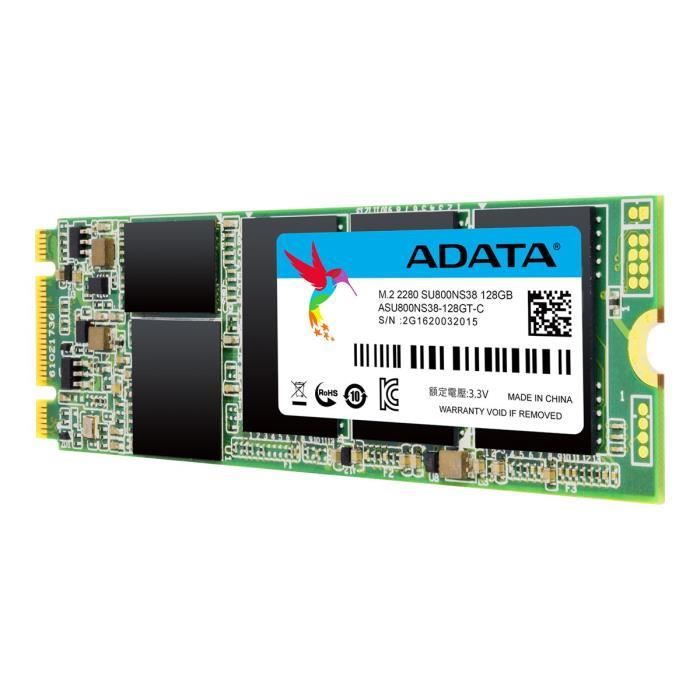 Acheter ADATA Ultimate SU800 Disque SSD 128 Go interne M.2 2280 SATA 6Gb-s Reconditionné - 75,00 € ADATA Ultimate SU800 Disque SSD 128 Go interne M.2 2280 SATA 6Gb-s Reconditionné - ADATA reconditionné disponible sur Cdiscount Seconde Vie