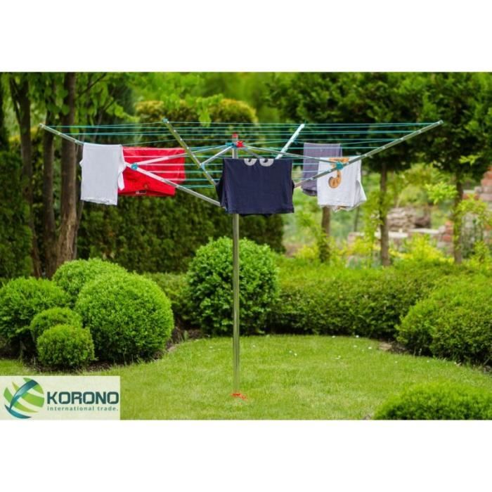Etendoir à linge forme parapluie 50 m Cdiscount Electroménager