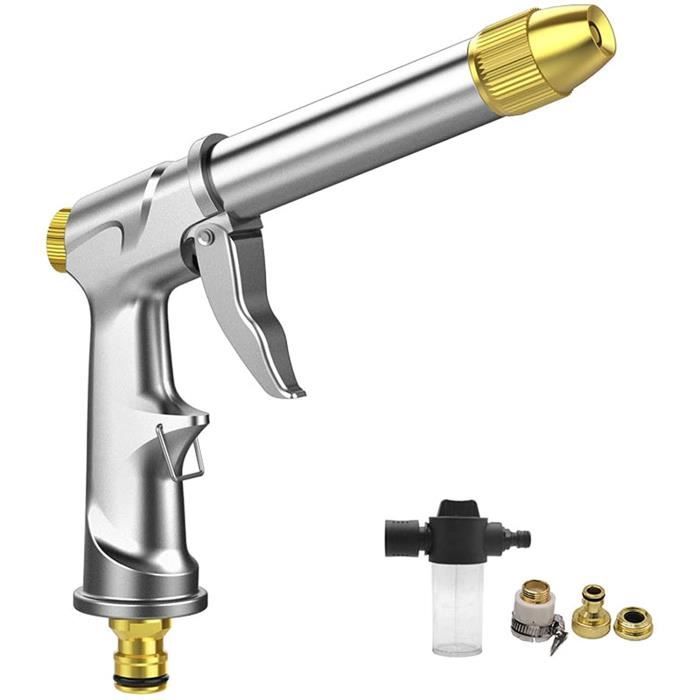 Pistolet à eau à haute pression laveuse de voiture Jet d'eau laveuse de jardin tuyau baguette