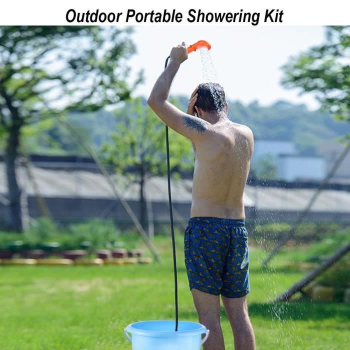 Douche Portable Douche de Camping pommeau de douche Douche DOUCHETTE extérieur camping car véhicule portatif voyages - CWU